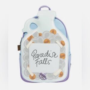 Loungefly Disney Pixar UP Paradise Falls Mini Backpack New NWT coin Jar Carl